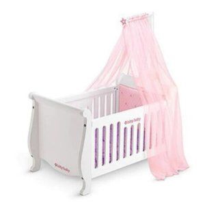 American Girl Bitty Baby Sweet & Soft Canopy Pink F6309-FF1A Released in 2013